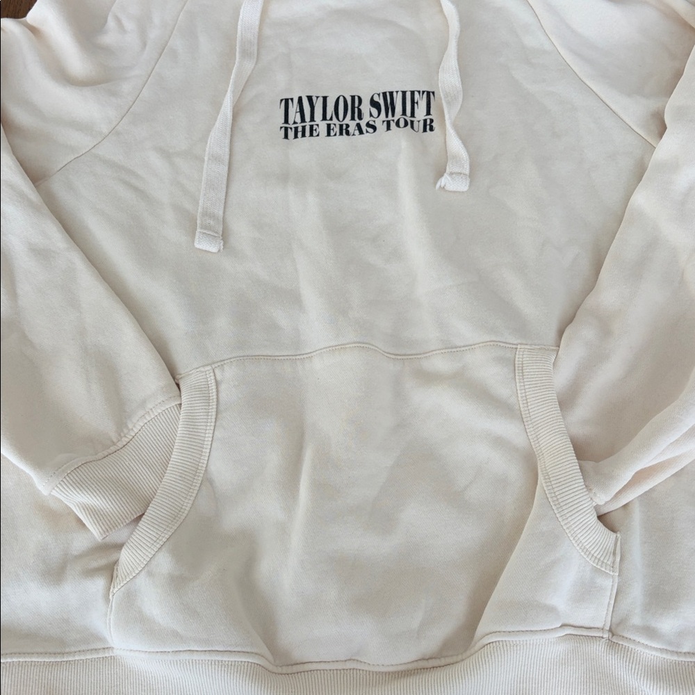 Taylor Swift The Eras Tour Beige Hoodie small - Picture 2 of 6